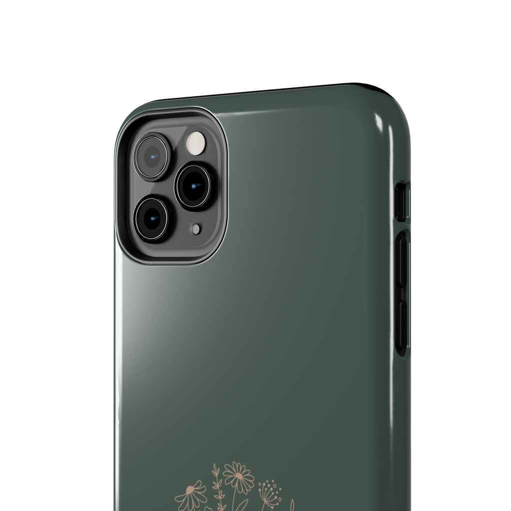 Tough Phone Case — 'It Is Well With My Soul' Floral Protective Phone Cover