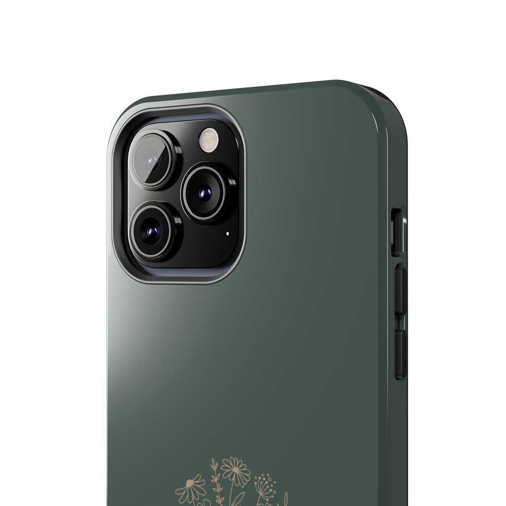 Tough Phone Case — 'It Is Well With My Soul' Floral Protective Phone Cover