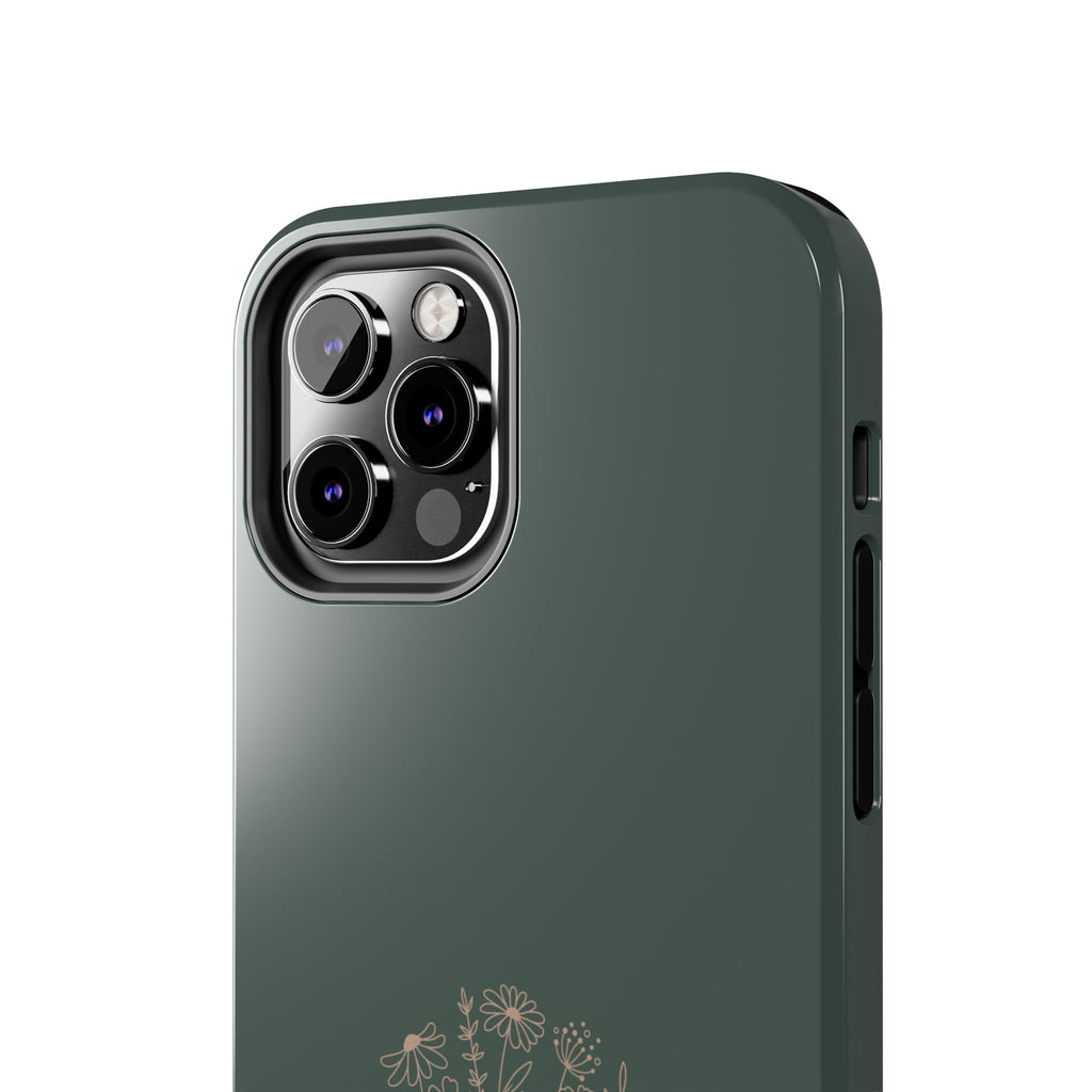 Tough Phone Case — 'It Is Well With My Soul' Floral Protective Phone Cover