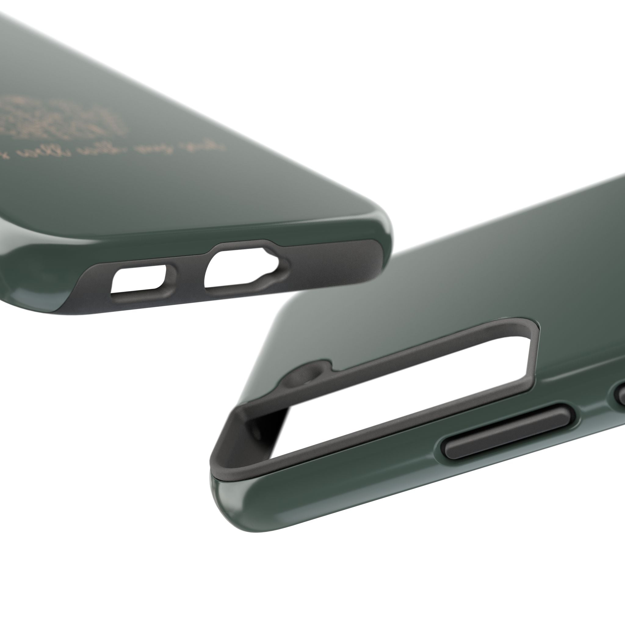 Tough Phone Case — 'It Is Well With My Soul' Floral Protective Phone Cover