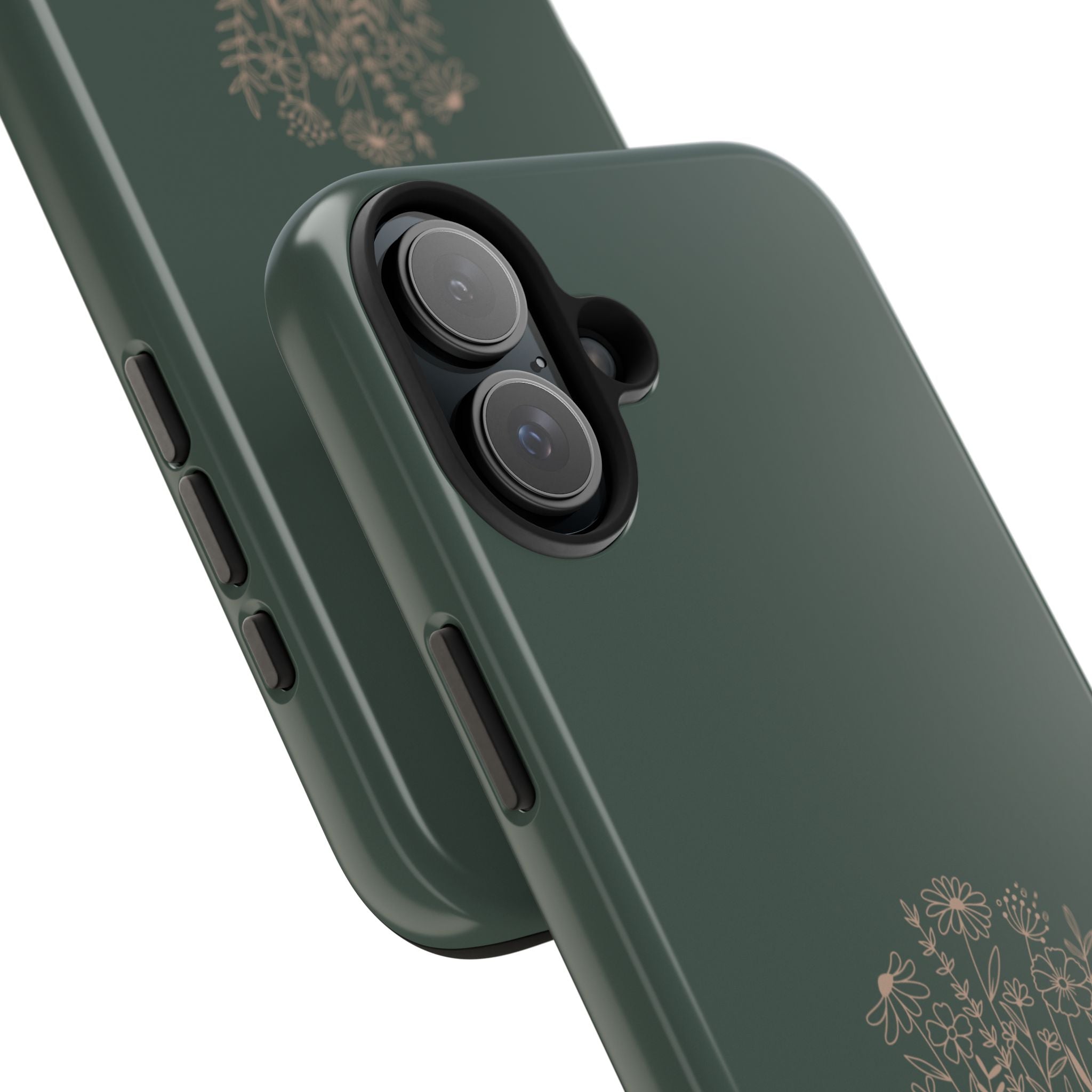 Tough Phone Case — 'It Is Well With My Soul' Floral Protective Phone Cover