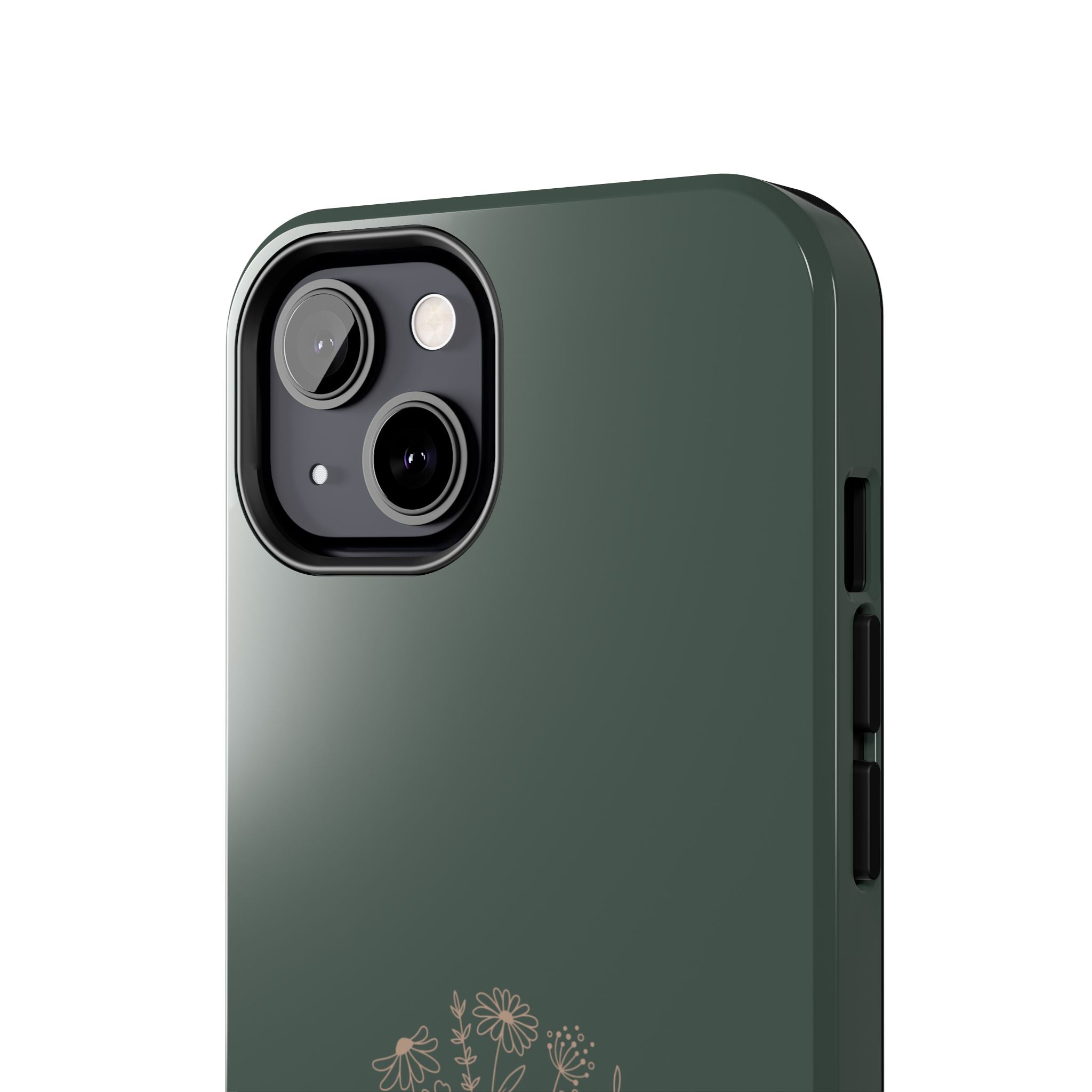 Tough Phone Case — 'It Is Well With My Soul' Floral Protective Phone Cover