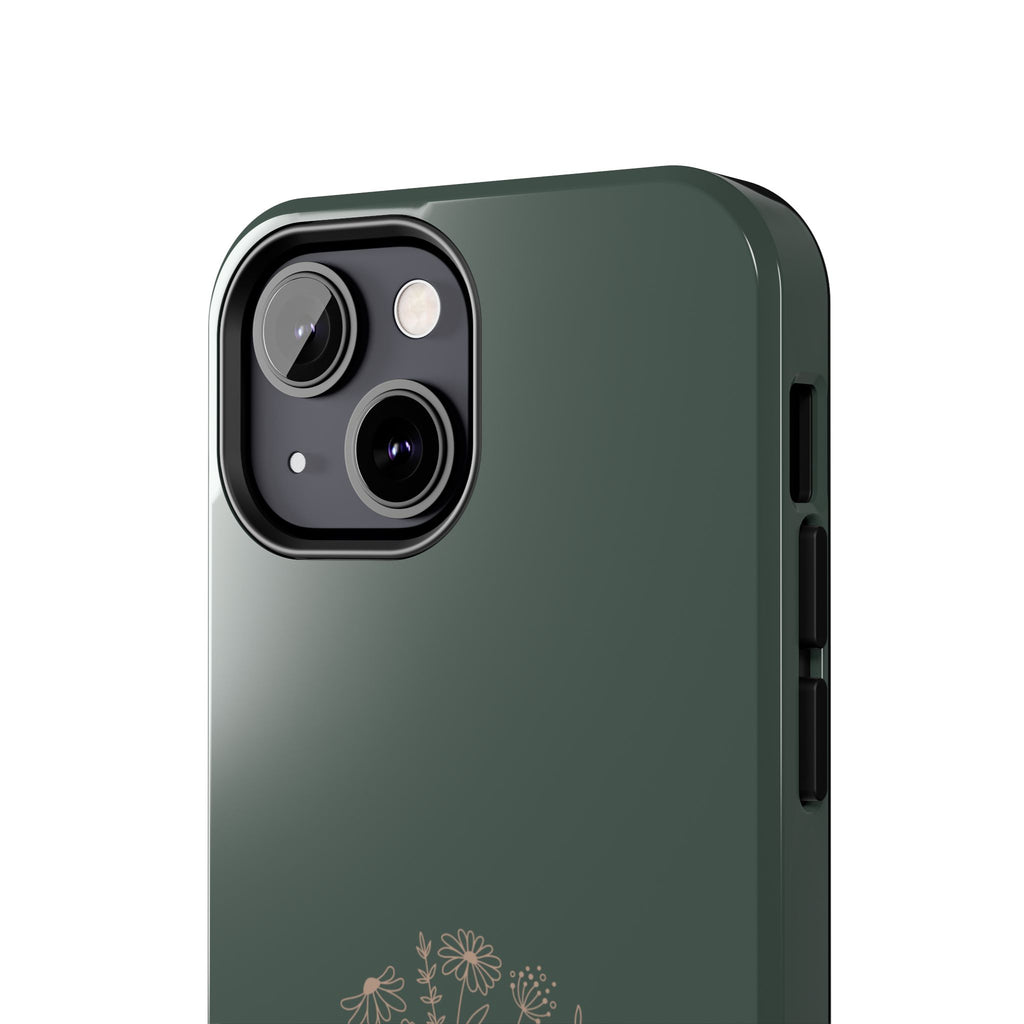 Tough Phone Case — 'It Is Well With My Soul' Floral Protective Phone Cover