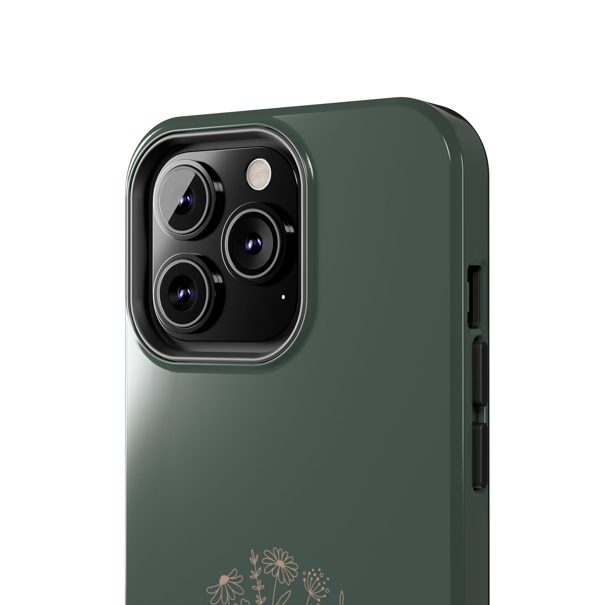 Tough Phone Case — 'It Is Well With My Soul' Floral Protective Phone Cover