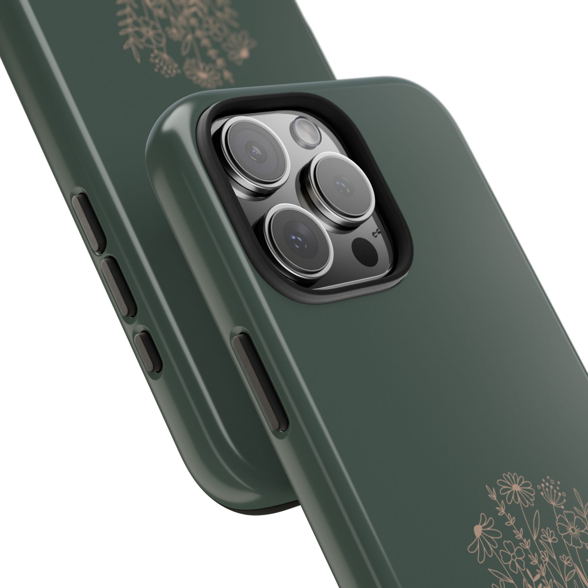 Tough Phone Case — 'It Is Well With My Soul' Floral Protective Phone Cover