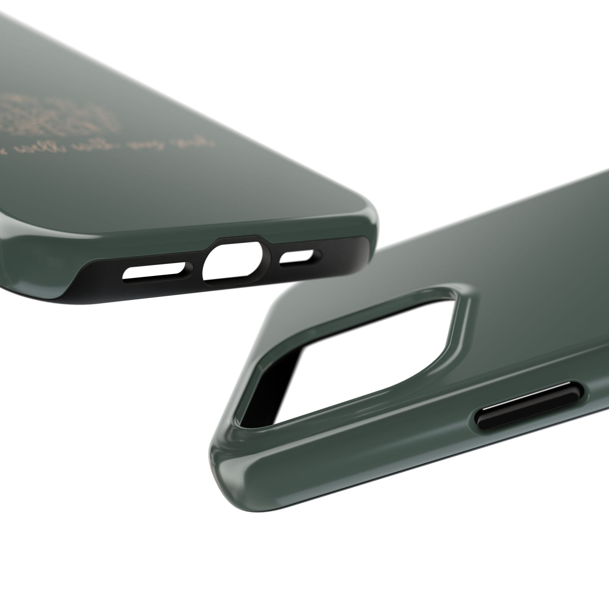Tough Phone Case — 'It Is Well With My Soul' Floral Protective Phone Cover