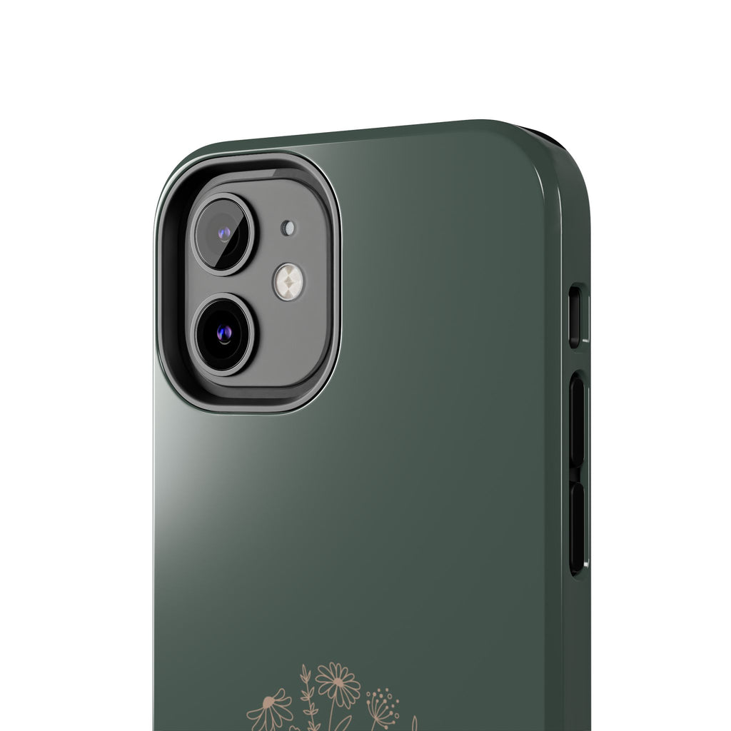 Tough Phone Case — 'It Is Well With My Soul' Floral Protective Phone Cover