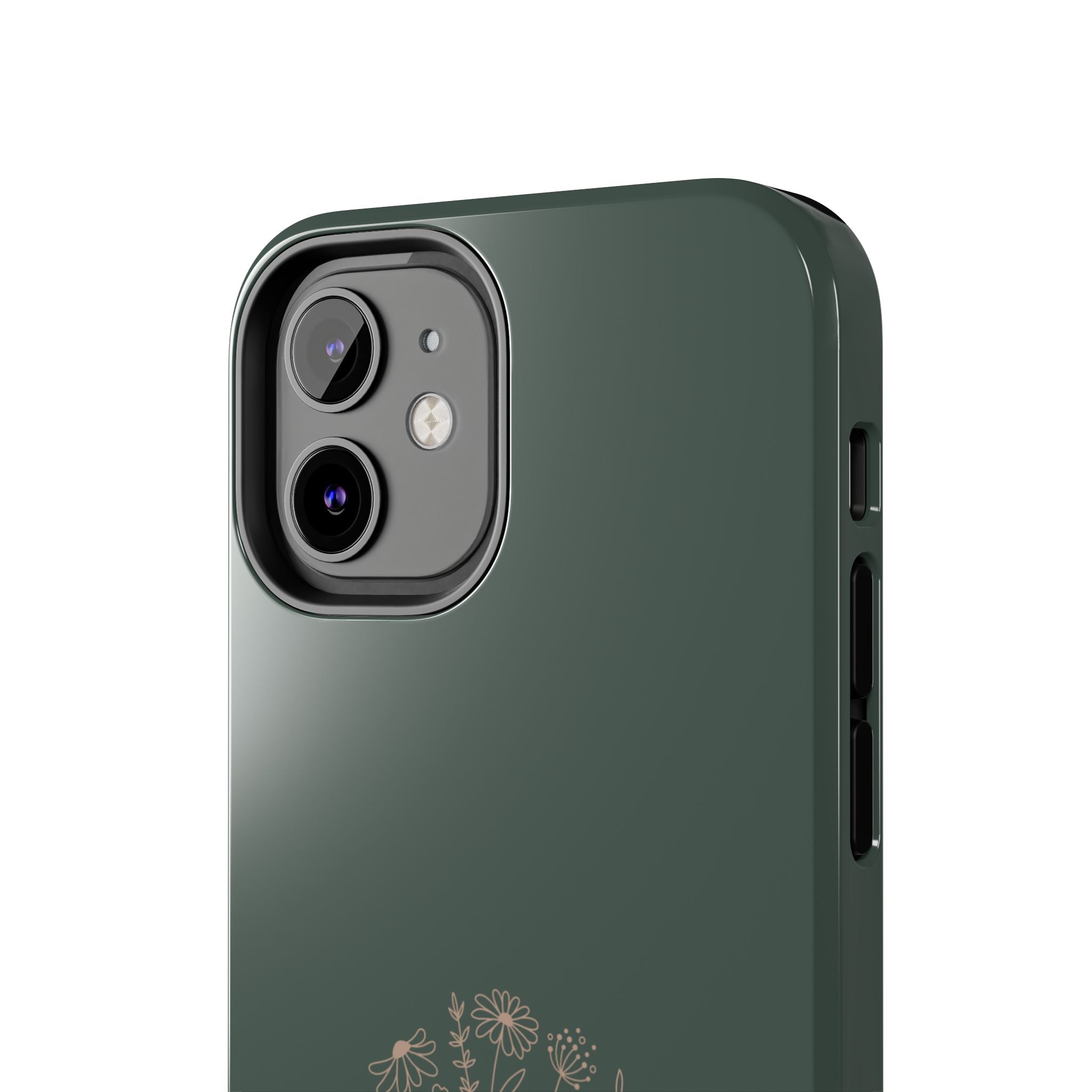 Tough Phone Case — 'It Is Well With My Soul' Floral Protective Phone Cover