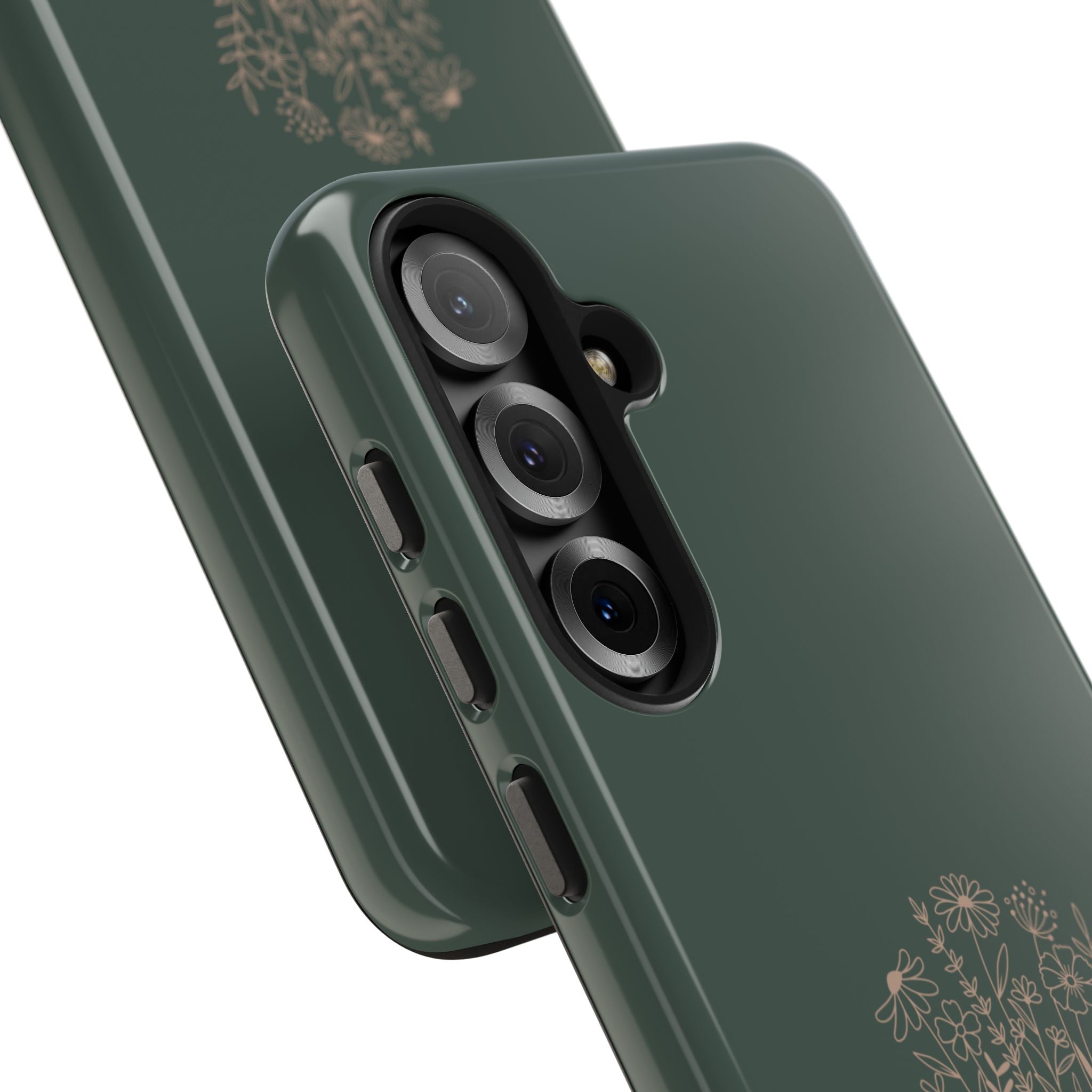 Tough Phone Case — 'It Is Well With My Soul' Floral Protective Phone Cover