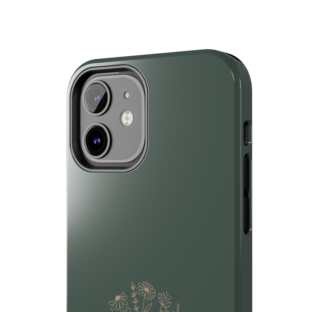Tough Phone Case — 'It Is Well With My Soul' Floral Protective Phone Cover