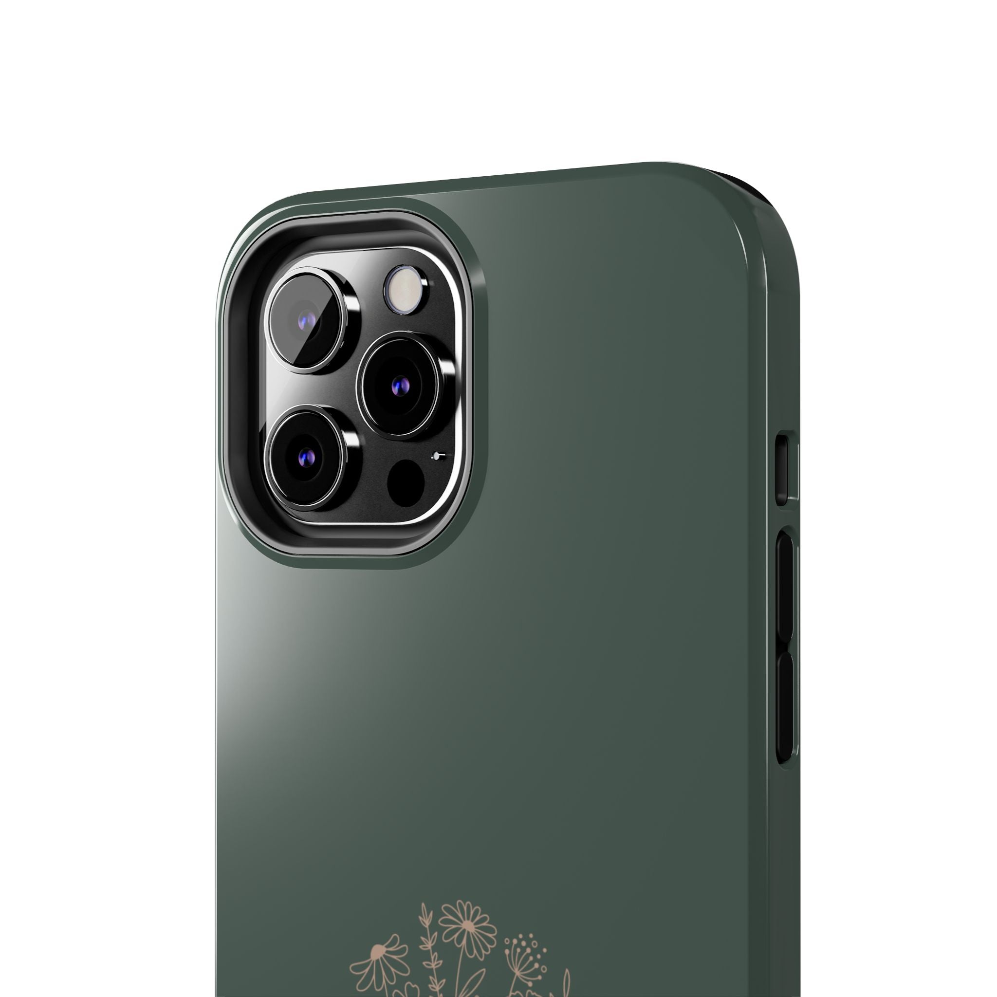 Tough Phone Case — 'It Is Well With My Soul' Floral Protective Phone Cover