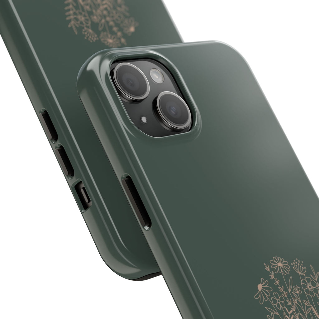 Tough Phone Case — 'It Is Well With My Soul' Floral Protective Phone Cover