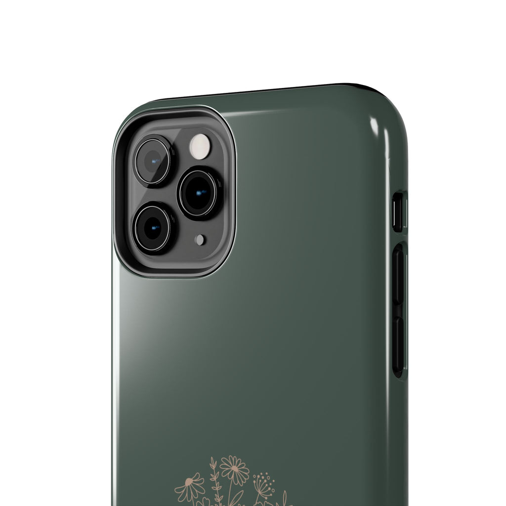 Tough Phone Case — 'It Is Well With My Soul' Floral Protective Phone Cover