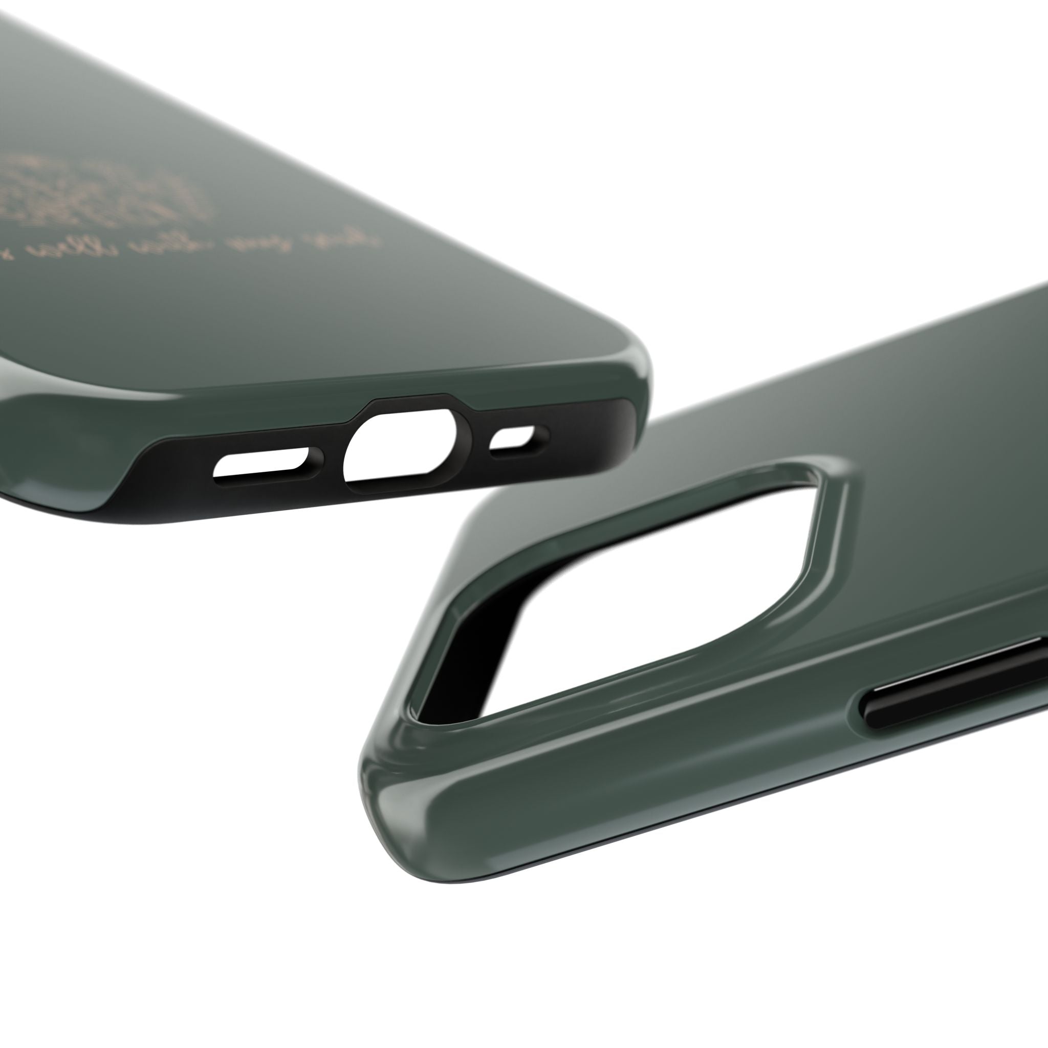Tough Phone Case — 'It Is Well With My Soul' Floral Protective Phone Cover