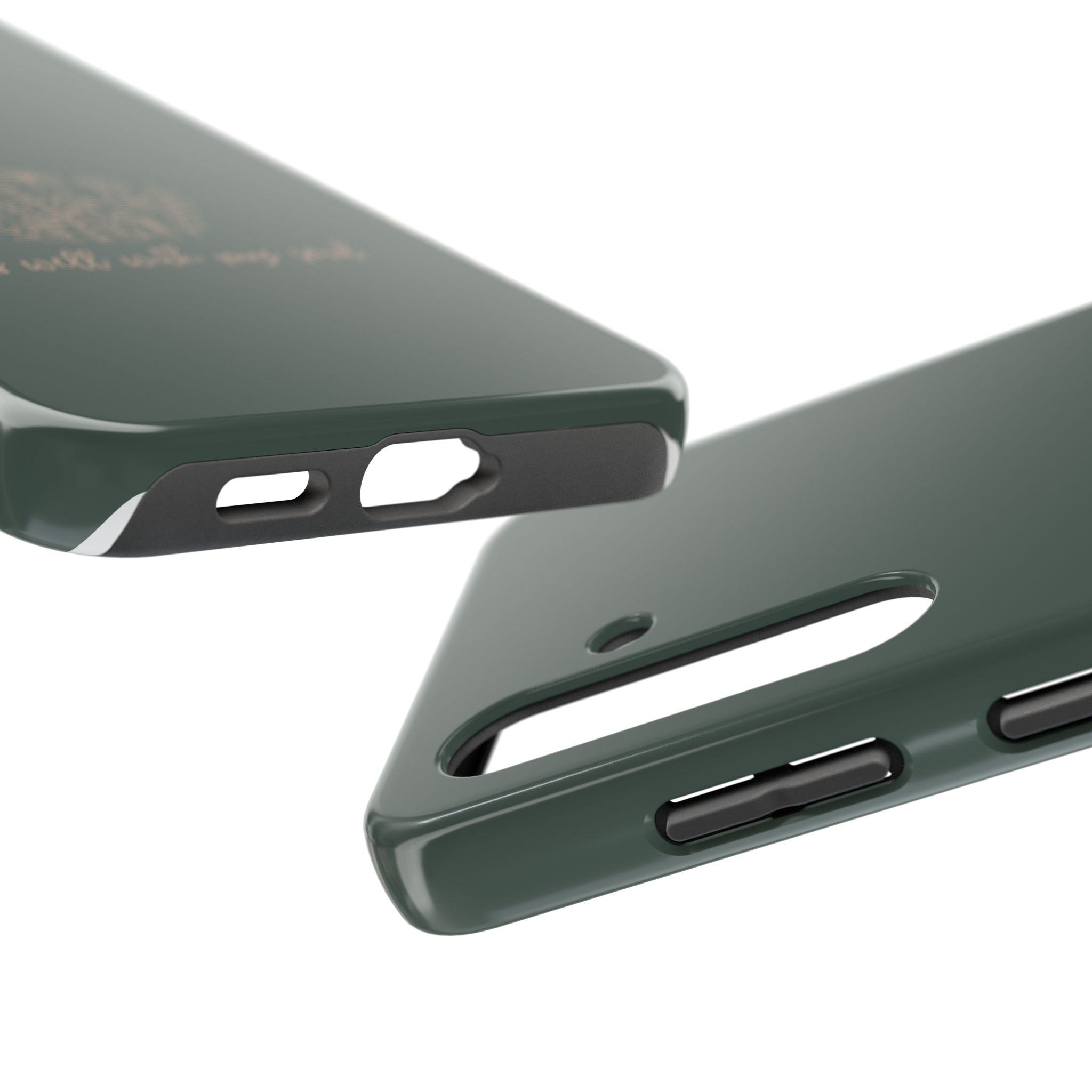 Tough Phone Case — 'It Is Well With My Soul' Floral Protective Phone Cover