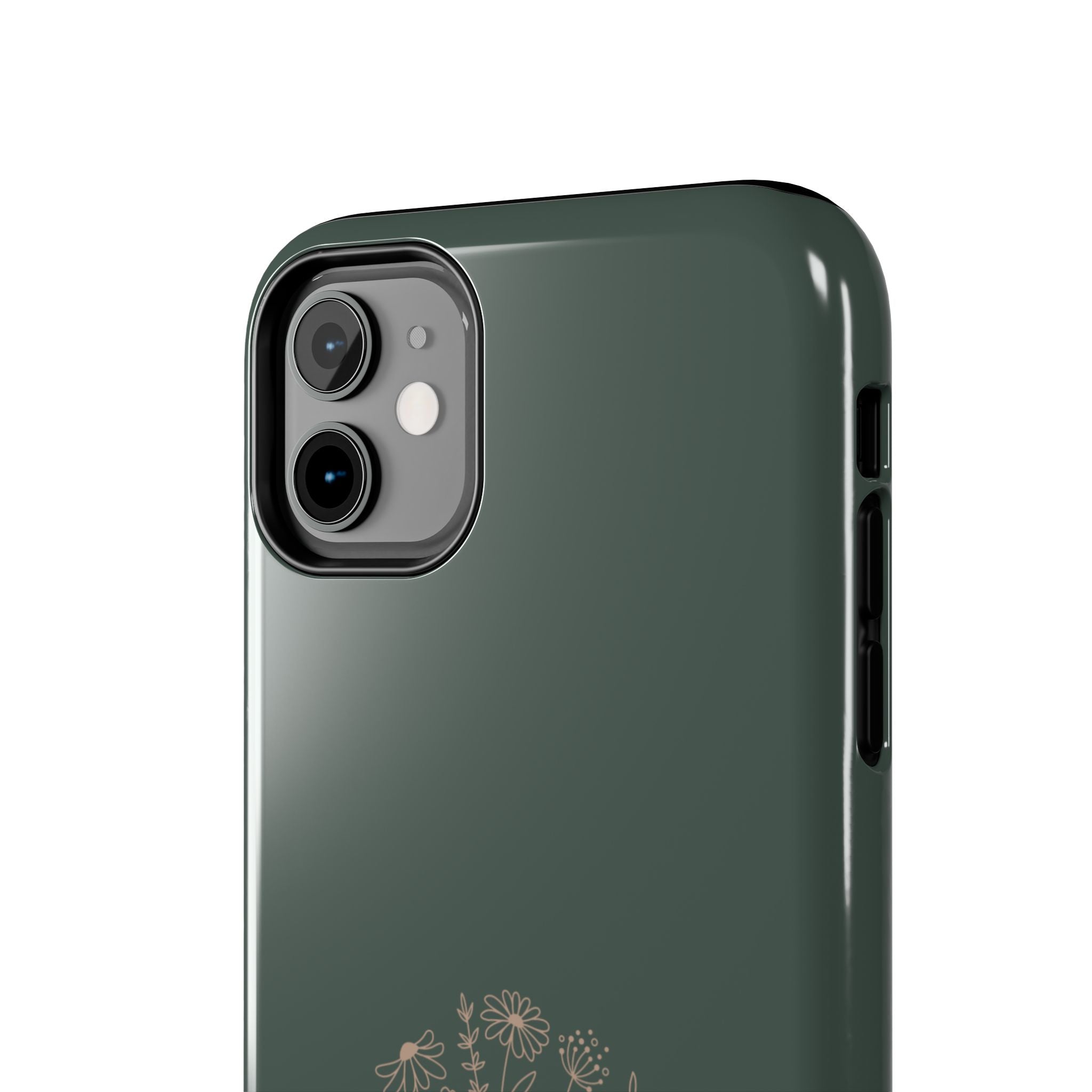 Tough Phone Case — 'It Is Well With My Soul' Floral Protective Phone Cover